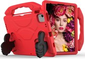 Apple iPad Air 4e generatie (2020) Tablet Hoes Voor Kinderen | Kids Cover | 10.9 inch | A2324, A2072 | Rood