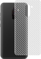 Voor Xiaomi Pocophone F1 IMAK Carbon Fiber Pattern PVC Back Protective Film