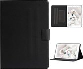 Voor Samsung Galaxy Tab A 8.0 (2019) T290 / T295 Effen kleur Horizontaal Flip Leren Case met Kaartsleuven & Houder (Zwart)