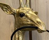 Gouden Wandlamp Giraffe Orwell | Hoogte 57 cm