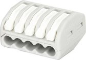 Showgear LED Cable connector 5 weg wit (Verpakking 10 stuks)