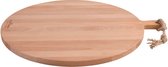 Bowls and Dishes | Puur Hout Duurzaam | Beuken Borrelplank - Tapasplank - Kaasplank - Hapjesplank - Serveerplank rond Ø 50 x 2 cm