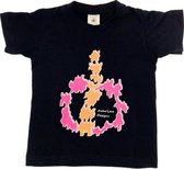 Anha'Lore Designs - Tribal - Kinder t-shirt - Navy - 3/4j (98/104)
