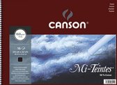 Schetsboek Canson Mi-teint album zwart A3 30v