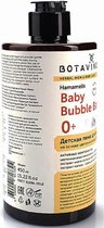 Botavikos biologische en eerlijke Baby badschuim 0+, beschermt en respecteert de huid, Kamille, zoethoutextract , Lavendel, zachte baby huid, geen prik in de ogen  450ml