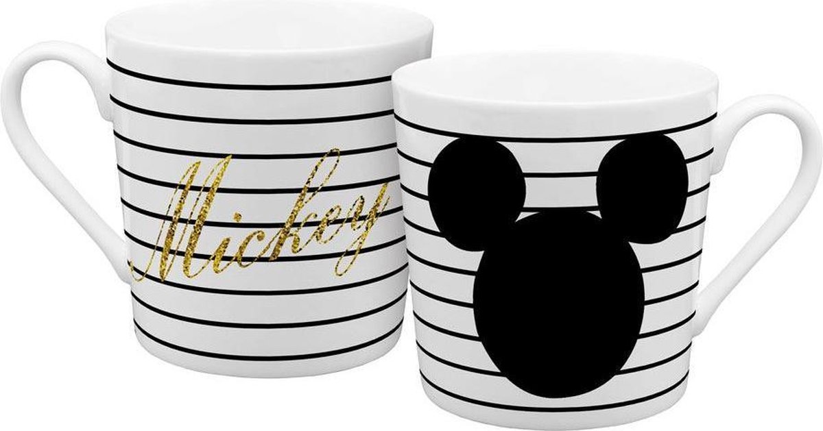 Disney Mug Mickey Glitter 350 Ml