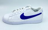 Nike Blazer Low (PS) - Wit, Blauw - Maat 33.5