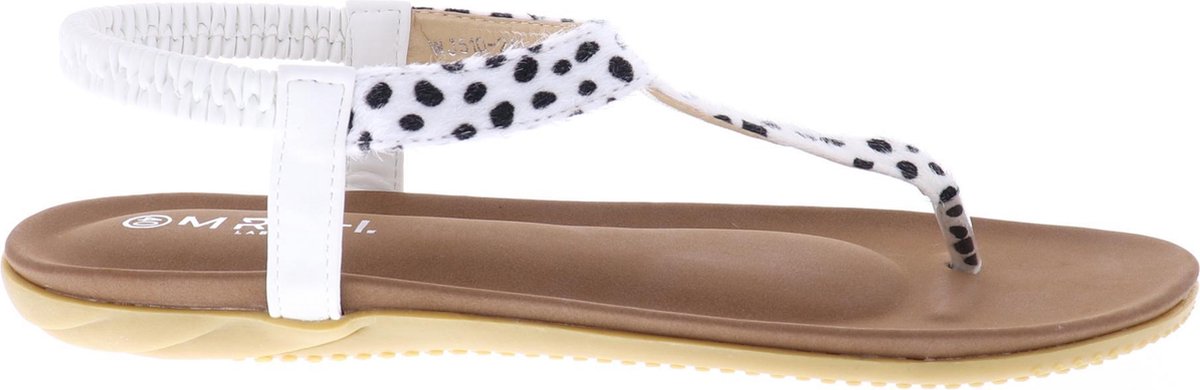 MRCH. Label Khosi Dames Sandalen - Wit - Maat 42
