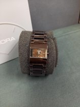 Dames horloge van het merk Adora -bruin-bronze