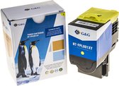 G&G toner compatibel met Lexmark 802SY (80C2SY0) Tonercartridge geel hoge capaciteit Huismerk 2000 pagina's