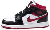 Nike Air Jordan 1 Mid (GS), White/Gym 