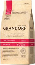 Grandorf kat lamb & brown rice adult indoor 2kg