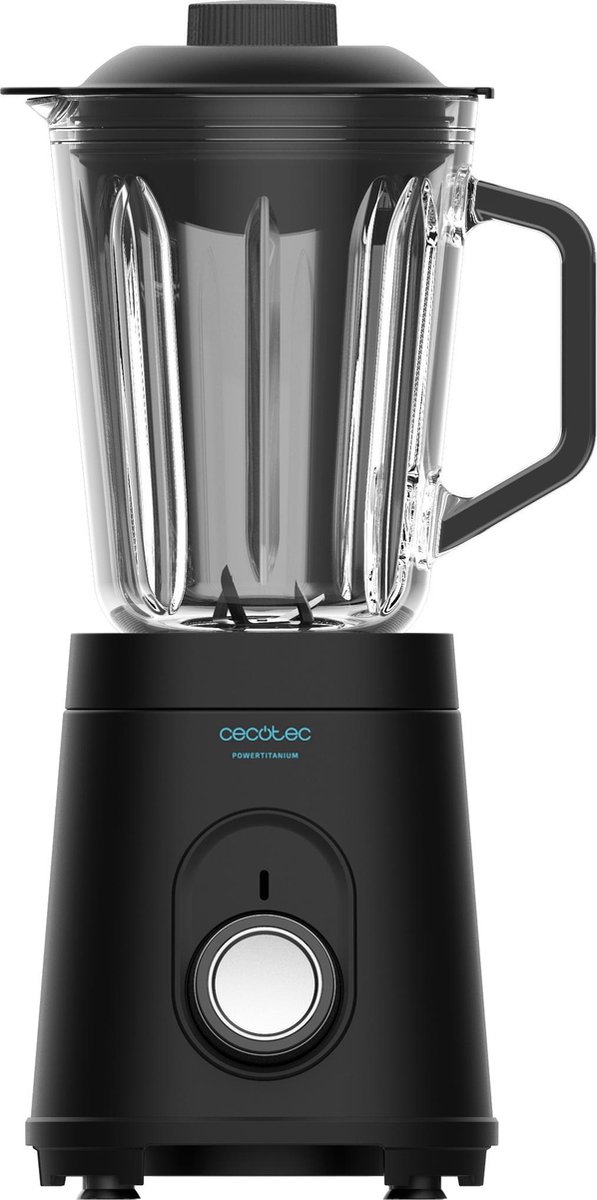 Alpina Blender Glazen kan 1 5 L 3 statieven 230V 500W 50 60Hz Zwart