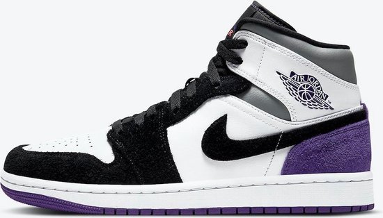 Air Jordan 1 Mid SE - Heren Sneakers Sport Casual Schoenen 852542-105 (WHITE  / COURT | bol.com