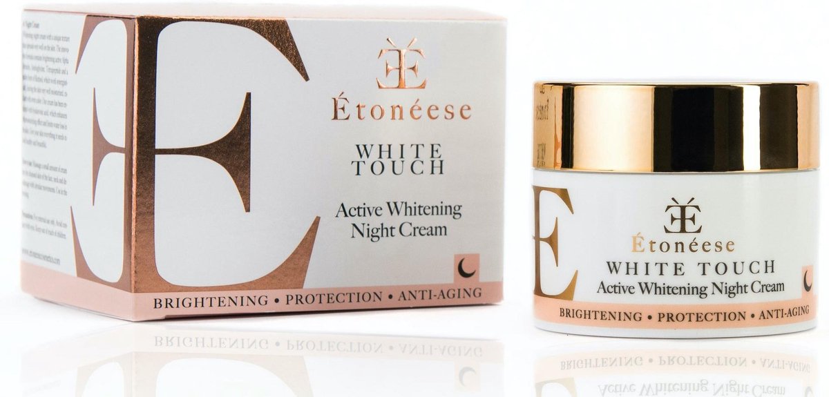 Étonéese White Touch Active Whitening Night Face Cream Brightening, Protection & Anti-Aging 50ml