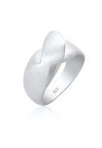 Elli Dames Ring Dames Knoopontwerp Trend in 925 Sterling Zilver