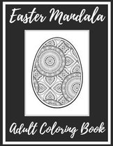 Easter Mandala Adult Coloring Book