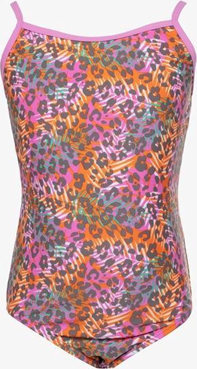Osaga meisjes badpak met dierenprint - Roze - Maat 146/152