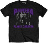 Pantera Heren Tshirt -3XL- Planet Caravan Zwart