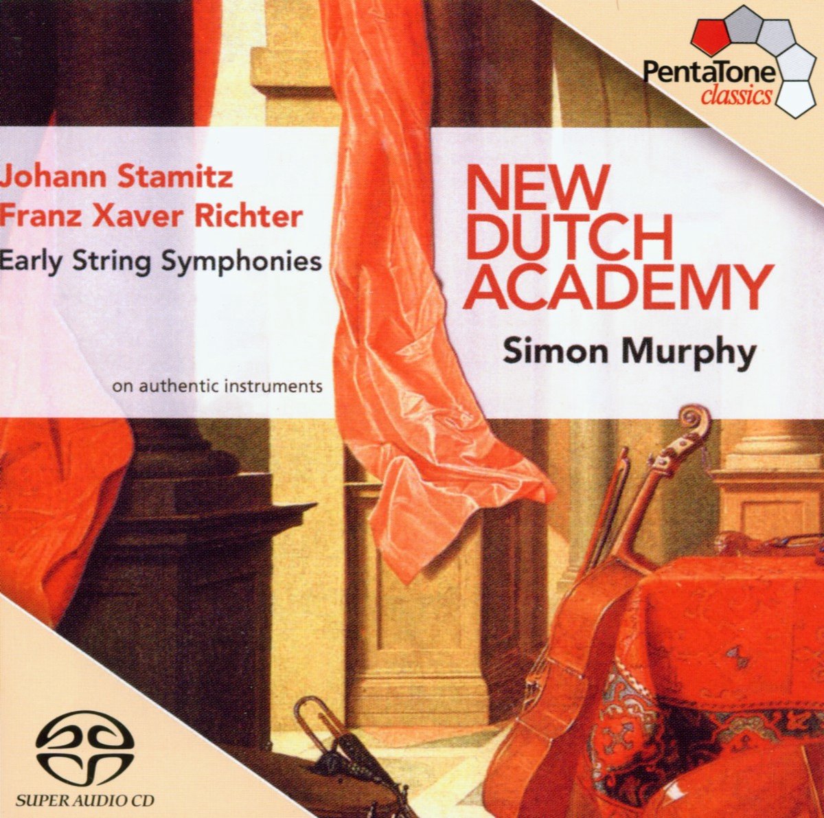 Stamitz/Richter: Early String Symphonies - New Dutch Academy/Murphy -SACD- (Hybride/Stereo/5.1)