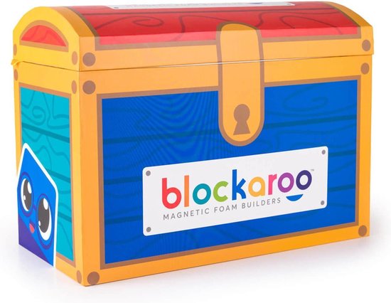 Blockaroo schatkist box-magnetisch speelgoed-peuter en baby speelgoed-speelgoed 1 jaar/2 jaar/3 jaar- speelgoed jongens en meisjes- badspeelgoed