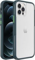 LifeProof See - Apple iPhone 12/iPhone 12 Pro Hoesje - Blauw, Groen, Transparant