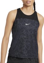 Nike Miler Run Division Running  Sporttop - Maat L  - Vrouwen - zwart