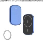 Wireless Powerbank 5000mAh - Magsafe Universeel - Draadloos Opladen - Snellader