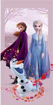 Disney Strandlaken Frozen Ii 70 X 140 Cm Katoen Lila