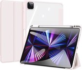 Dux Ducis - Tablet hoes geschikt voor Apple iPad Pro 2021 (11 inch) - Toby Series - Tri-Fold Book Case - Roze