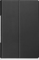 Tablet Hoes geschikt voor Lenovo Yoga Tab 13 (2021) - Tri-Fold Book Case - Zwart