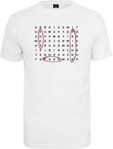 Heren T-Shirt Crossword - Kruiswoord - Puzzel Tee