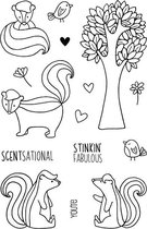 Stinks Clear Stamps (JD036) (DISCONTINUED)