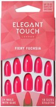 Elegant Touch Fiery Fuchsia Nails - Kunstnagels - Nagels - Press on nails - Plaknagels - Nepnagels - 24 stuks - Beste Kwaliteit