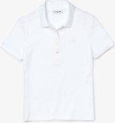 Lacoste Dames Poloshirt - White - Maat 40