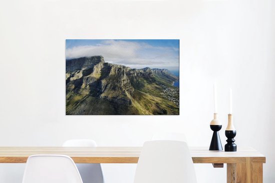 Table Mountain in Cape Town 60x40 cm - Tirage photo sur toile (Décoration murale salon / chambre)