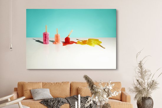 Toile fondue cinq couleurs 2cm