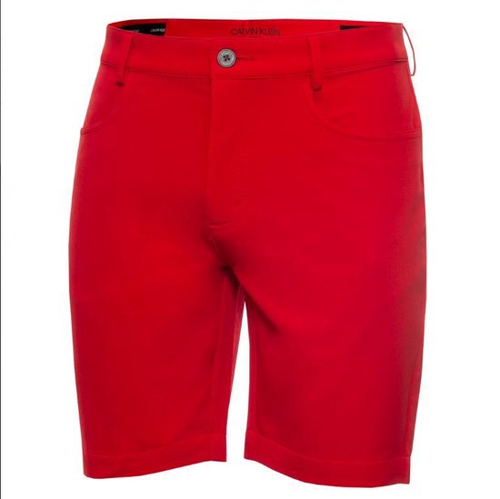 Heren Golf broek - Calvin Klein genius stretch - 36 rood | bol.com
