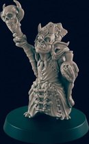3D Printed Miniature - Goblin Shaman - Dungeons & Dragons - Beasts and Baddies KS
