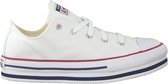 Converse Chuck Taylor All Star Plat Lo Lage sneakers - Meisjes - Wit - Maat 32