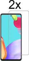 Samsung Galaxy A52 4G/5G/A52s screenprotector - Beschermglas Samsung Galaxy A51 4G/5G Screen protector glas - Samsung S20 FE Screenprotector - 2 stuks