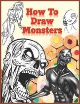 how to draw monsters