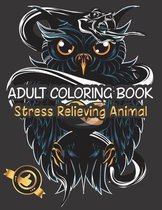 Adult Coloring Book: Stress Relieving Animal