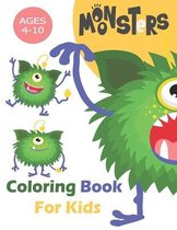 Monsters Coloring Book for Kids