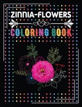 Zinnia Flower Coloring Book