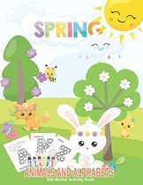 Spring Animals and Alphabets Dot Marker Activity Book