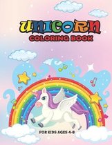 UNICORN COLORING bOOK FOR KIDS AGES 4-8