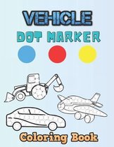 vehicle dot marker coloring book