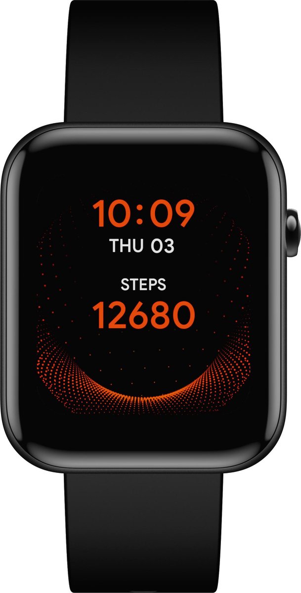 Ticwatch GTH Smartwatch | Zwart | Huidtemperatuur |SPo2 | sporthorloge | zwart