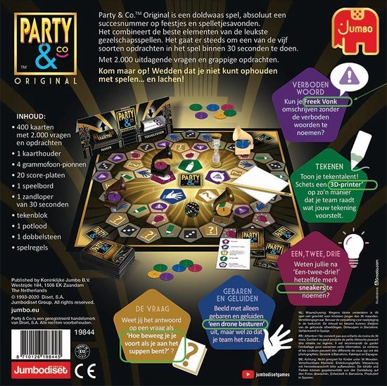 Thumbnail van een extra afbeelding van het spel Party & Co Original Jubileum